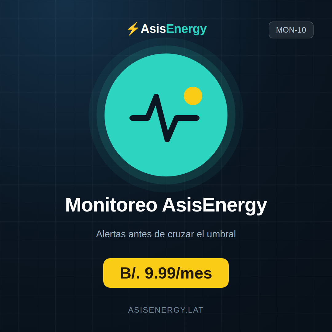 Monitoreo AsisEnergy