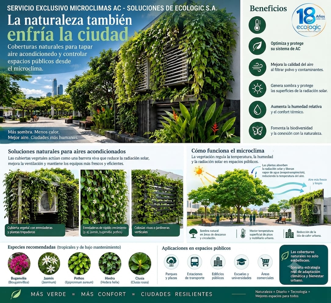 Charlas sobre enfriamiento pasivo y técnicas microclimáticas