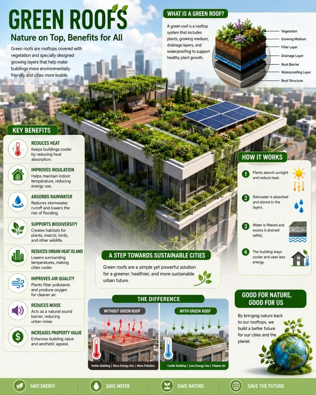 Visita y Pre Diseño de Techos verdes para casas y edificios — foto 1 de 5